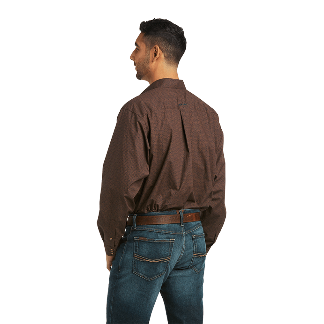 Ariat Men's Pro Series Friar Brown Shirt
