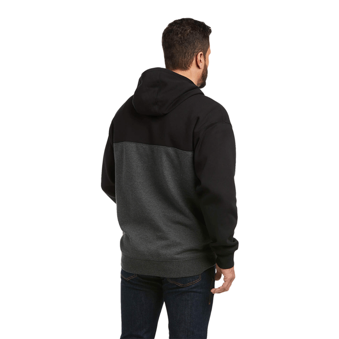 Ariat Men's Lifted Chenille Black Hoodie Sweatshirt