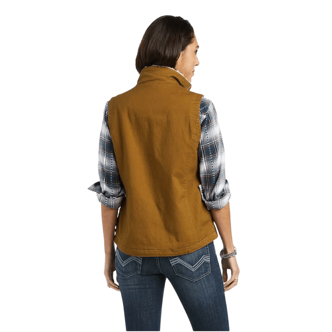 Ariat Women's Outlaw Kelp Forest Light Brown Vest