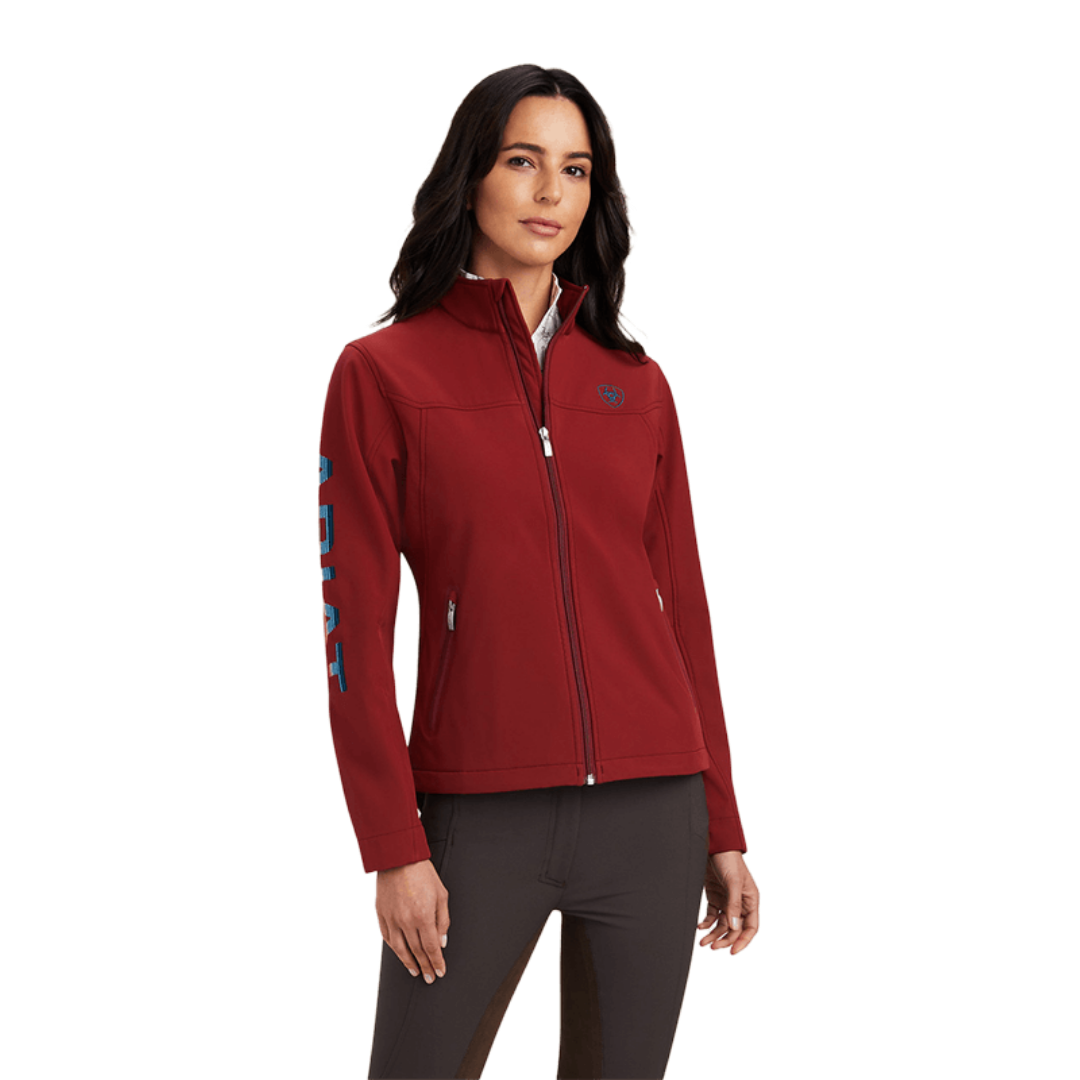 Ariat Women's New Team Softshell Red Jacket