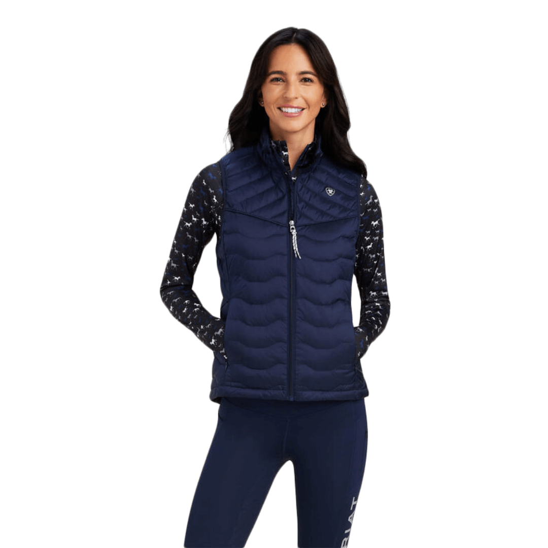 Arial Women's Clothing Deal Down Blue Vest