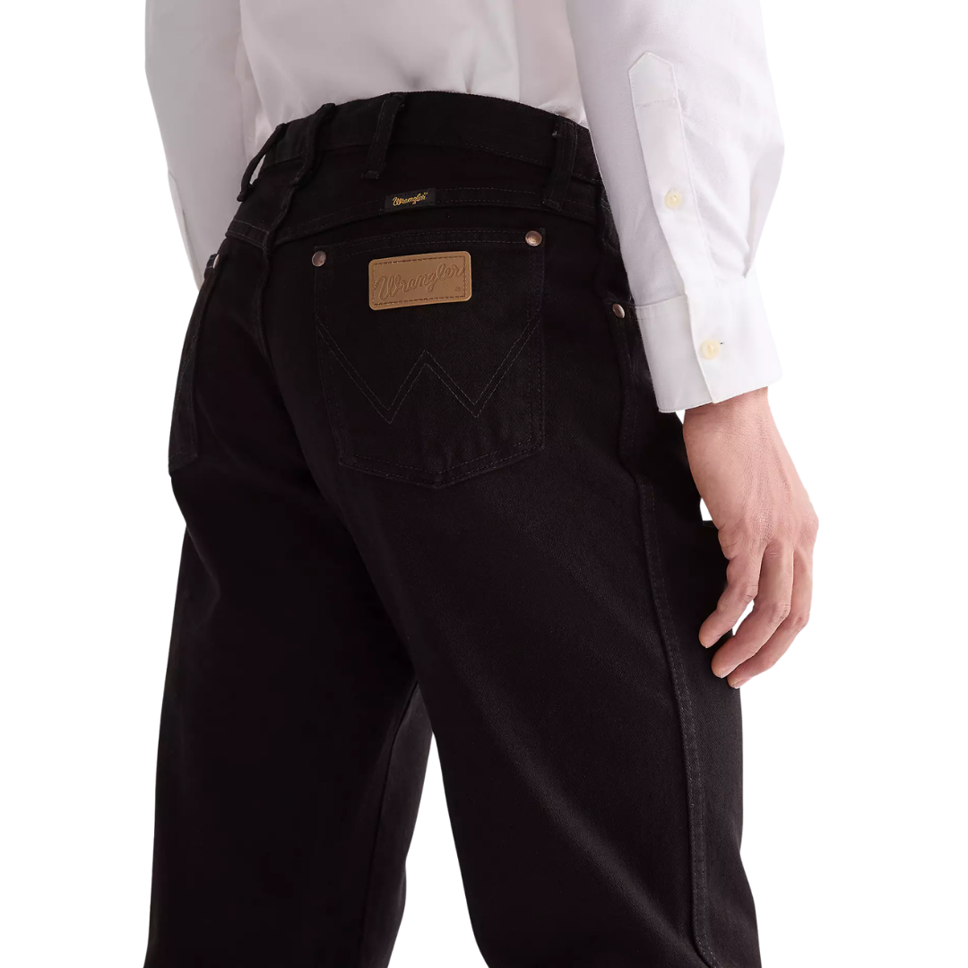 Wrangler Men's Cowboy Cut Black Jeans