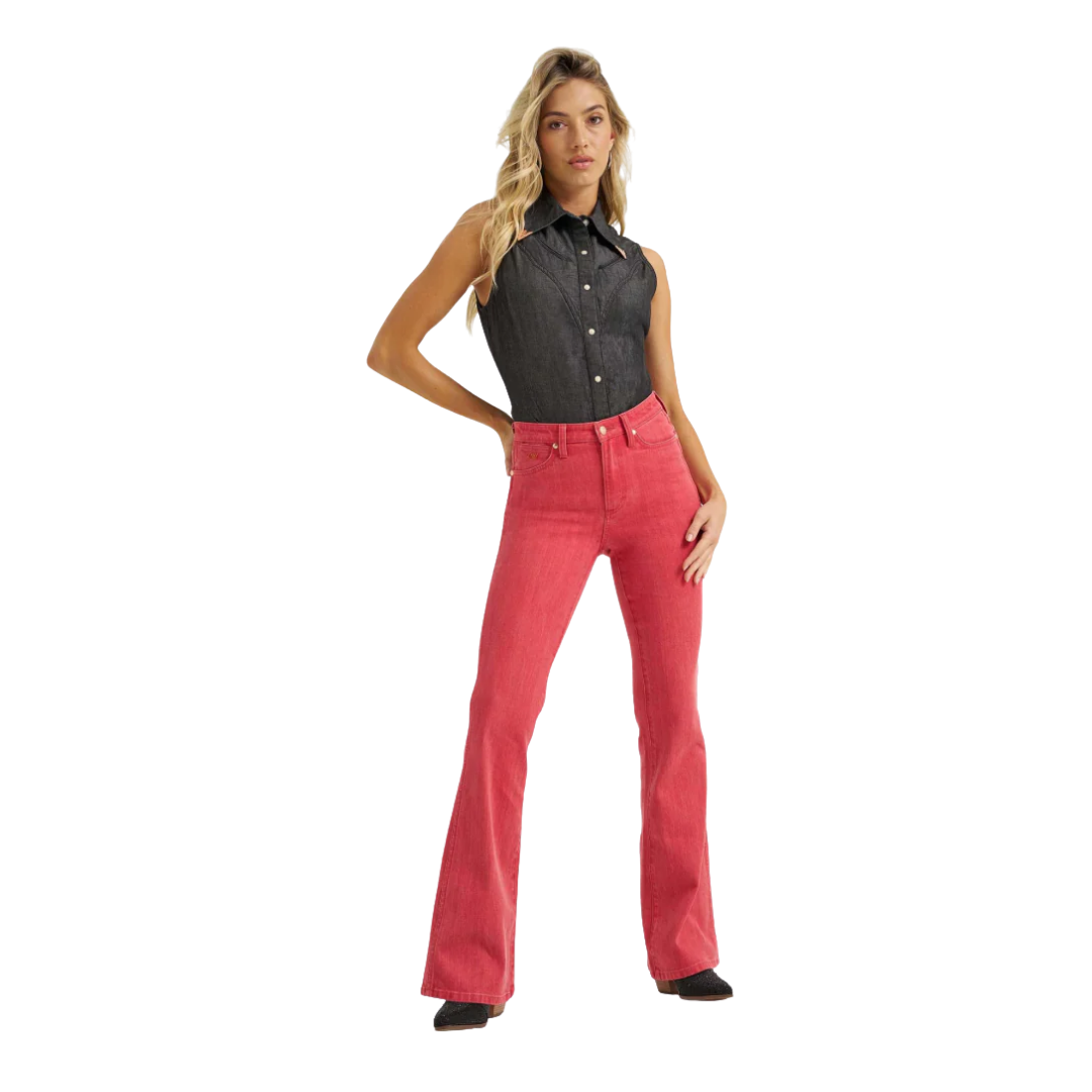 Wrangler Women’s Western Snap Black Tank