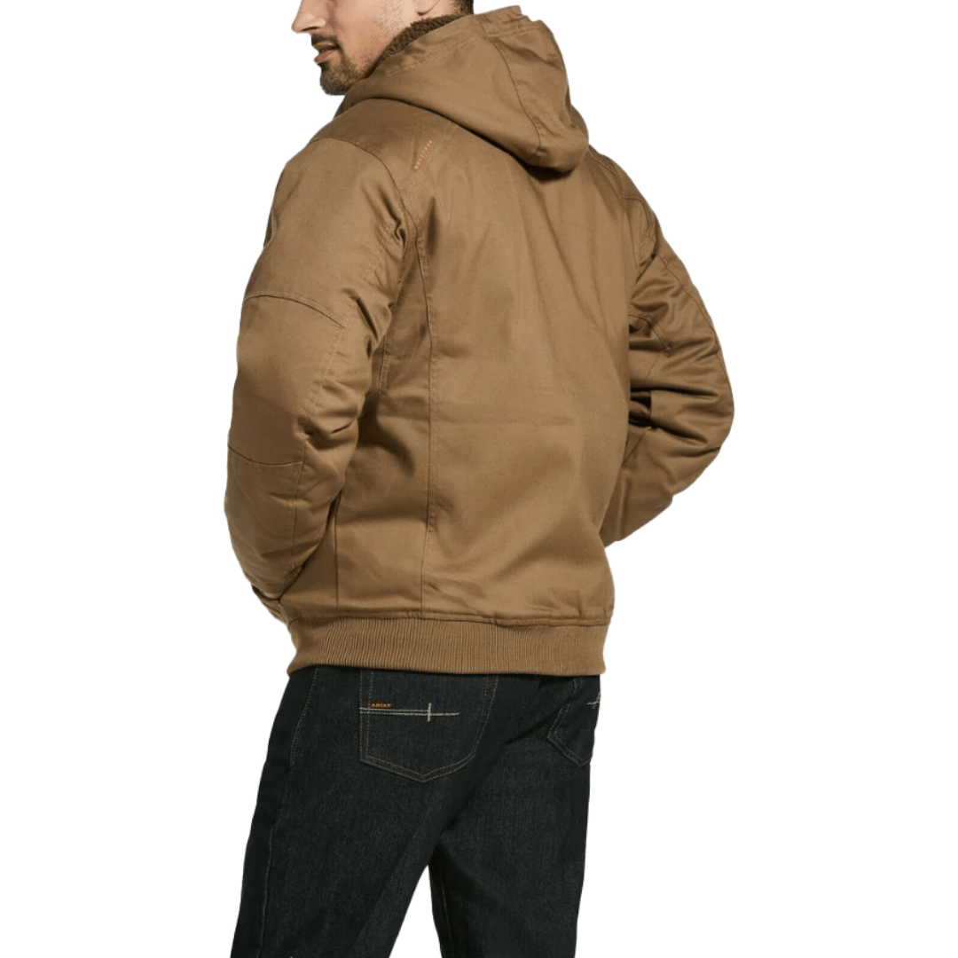 Ariat Men's Rebar Dura Canvas Field Brown Jacket