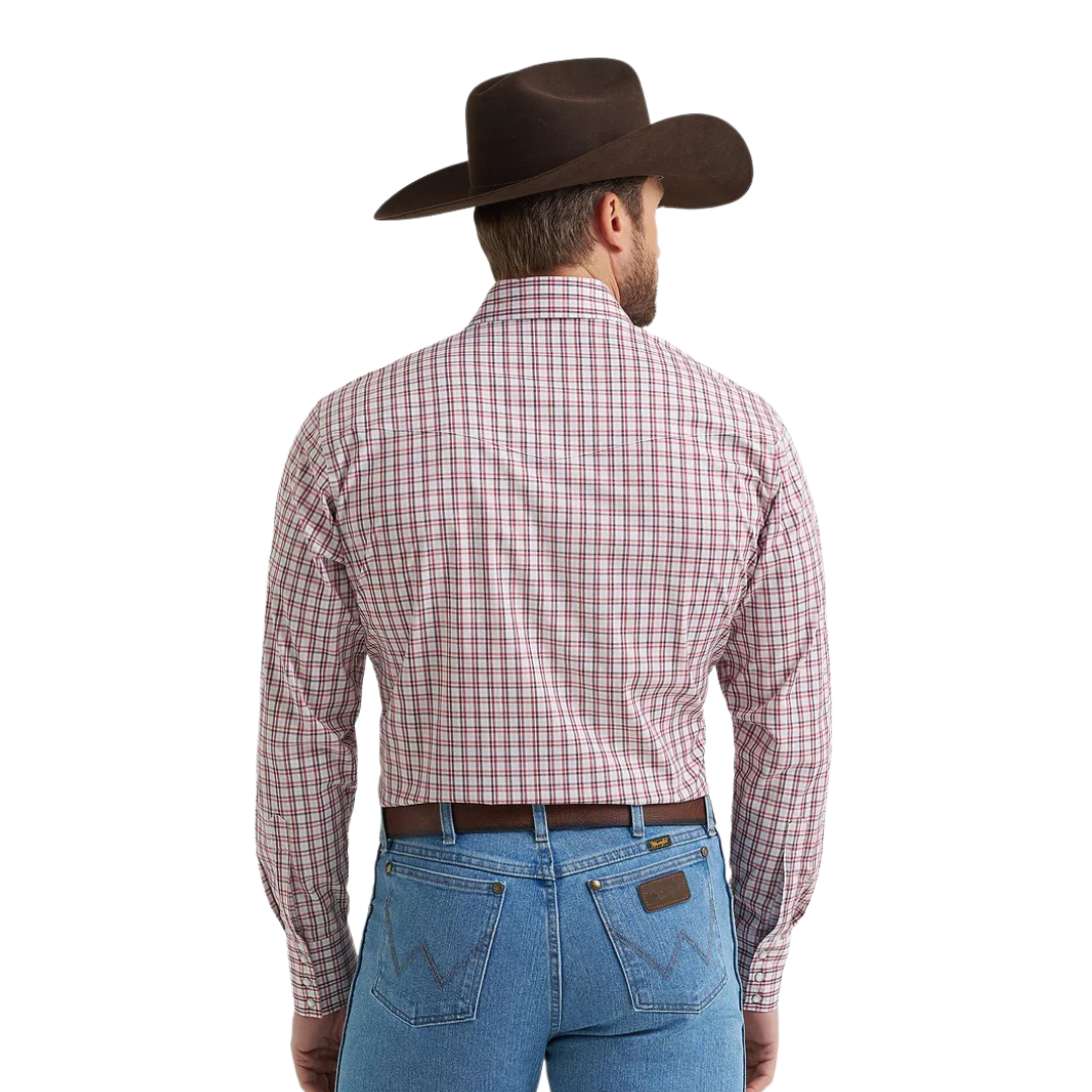 Wrangler Wrinkle Resist Classic Fit White Shirt