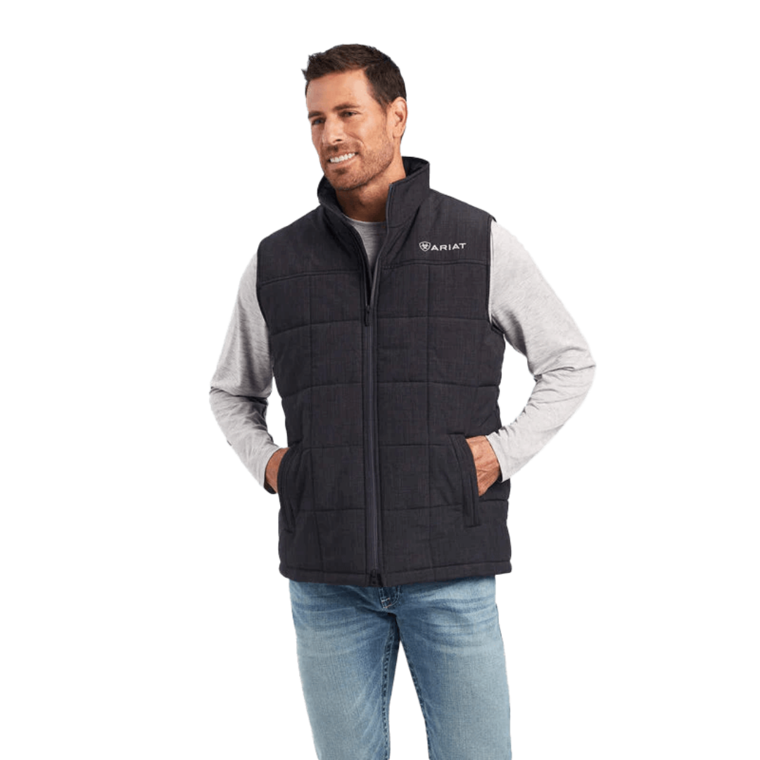 Ariat Men's Crius Insulated Phantom Black Vest