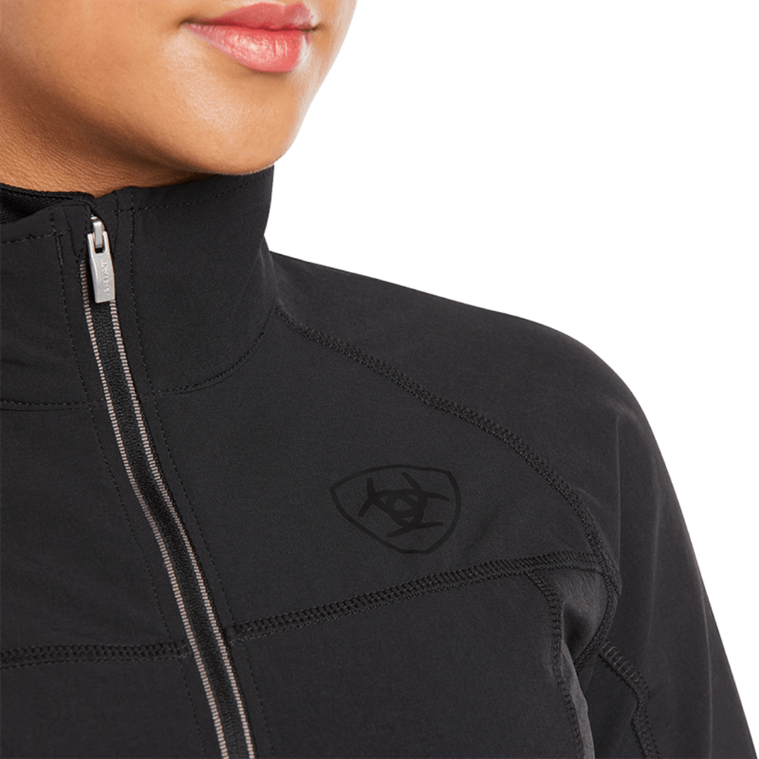 Ariat Women's Agile Softshell Water Resistant Black Jacket