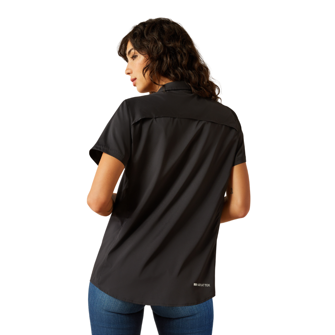 Ariat Women's VentTEK Stretch Black Shirt