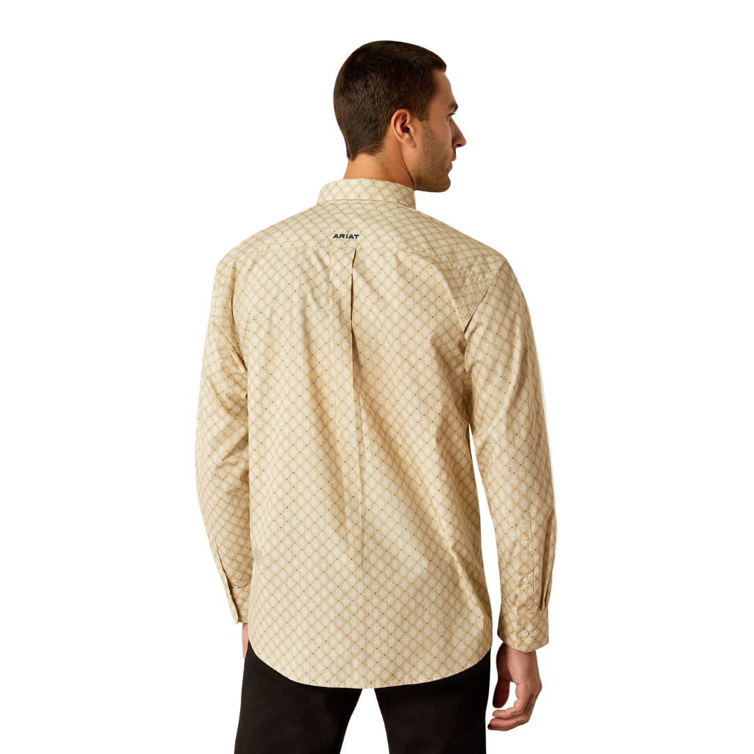 Ariat Men's Conley Classic Fit Khaki Shirt
