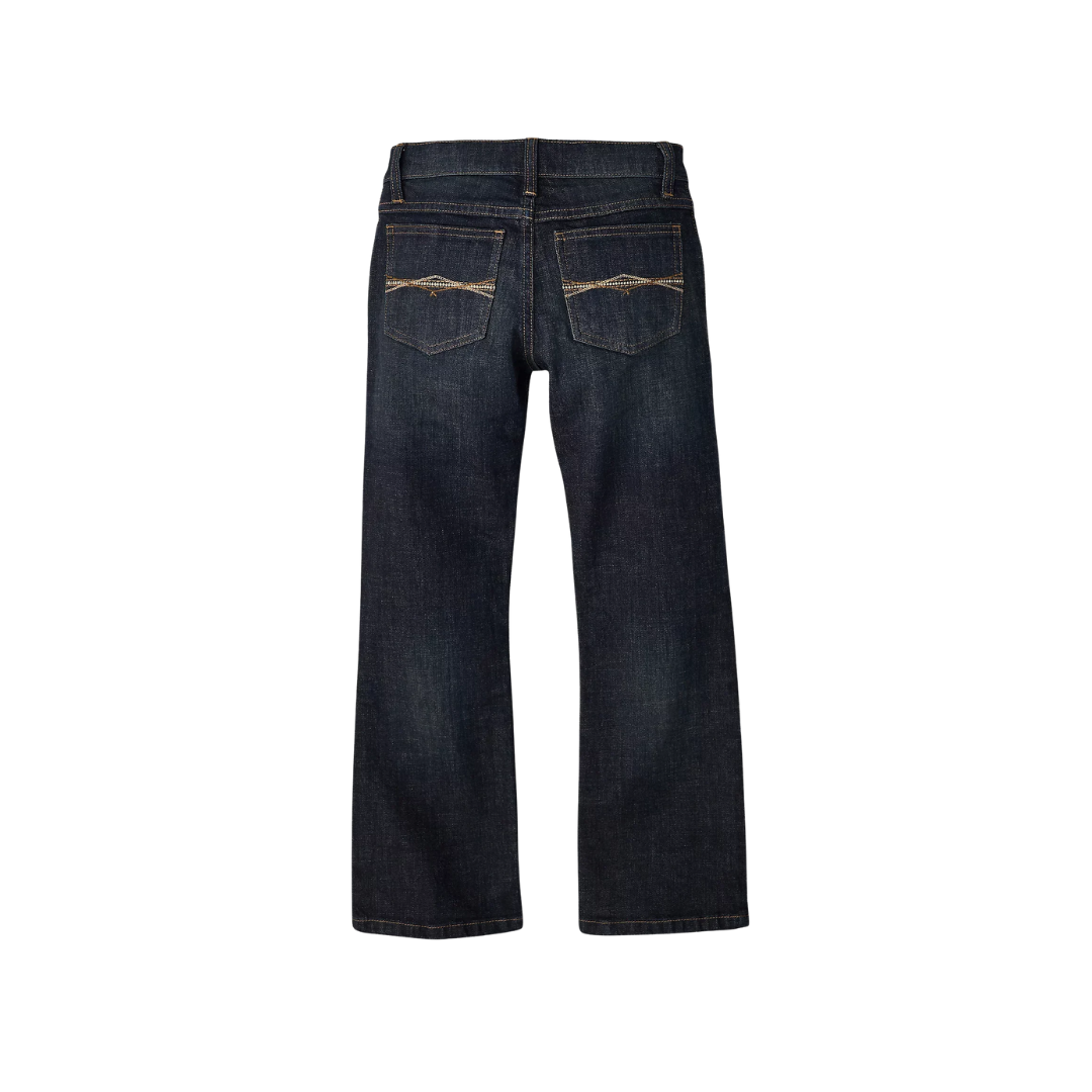 Wrangler Youth Boy's 20X No. 42 Vintage Bootcut Blue Jeans