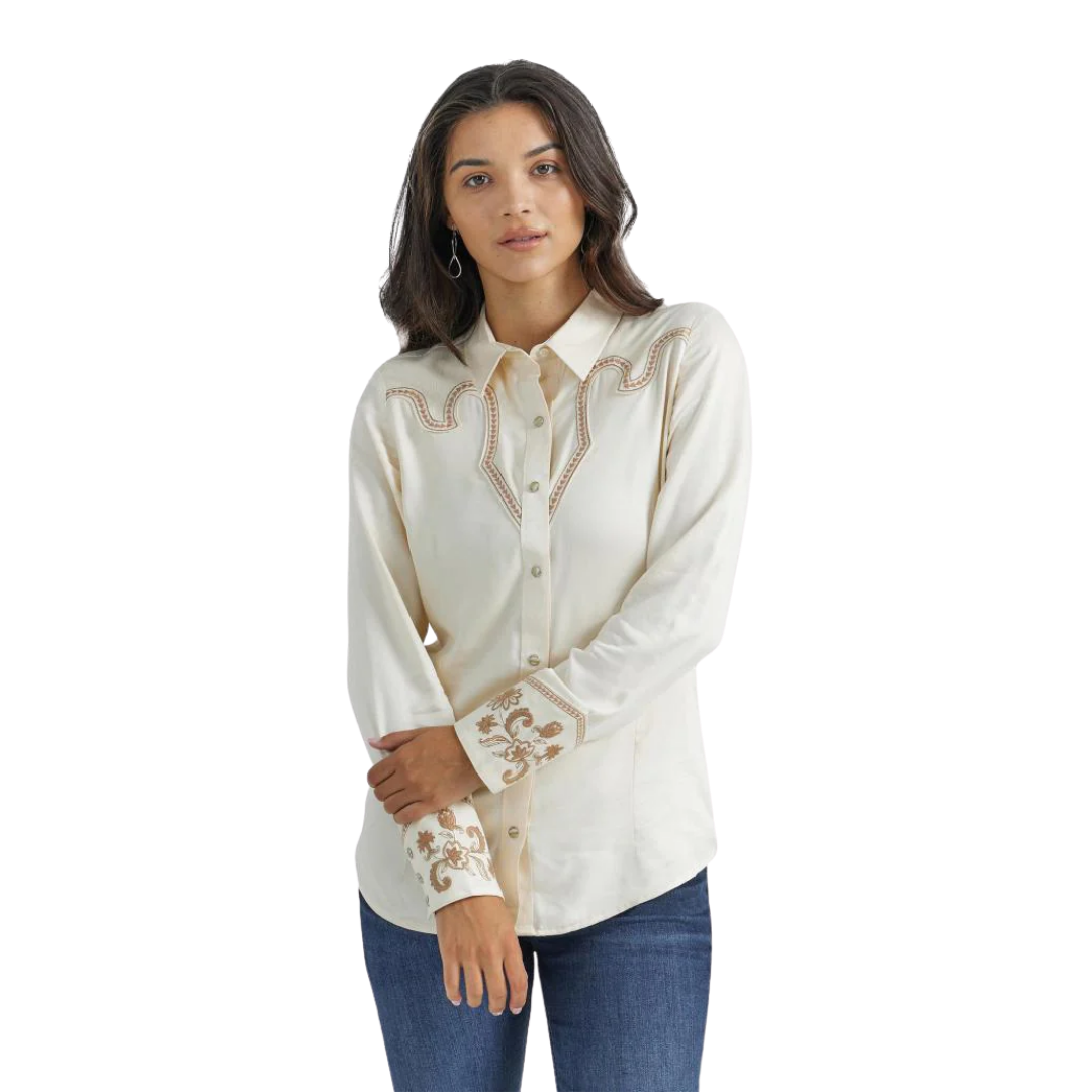 Wrangler Women´s Retro Western Pearl Shirt