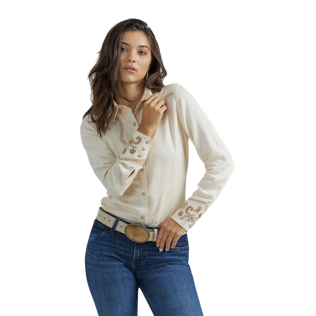Wrangler Women´s Retro Western Pearl Shirt