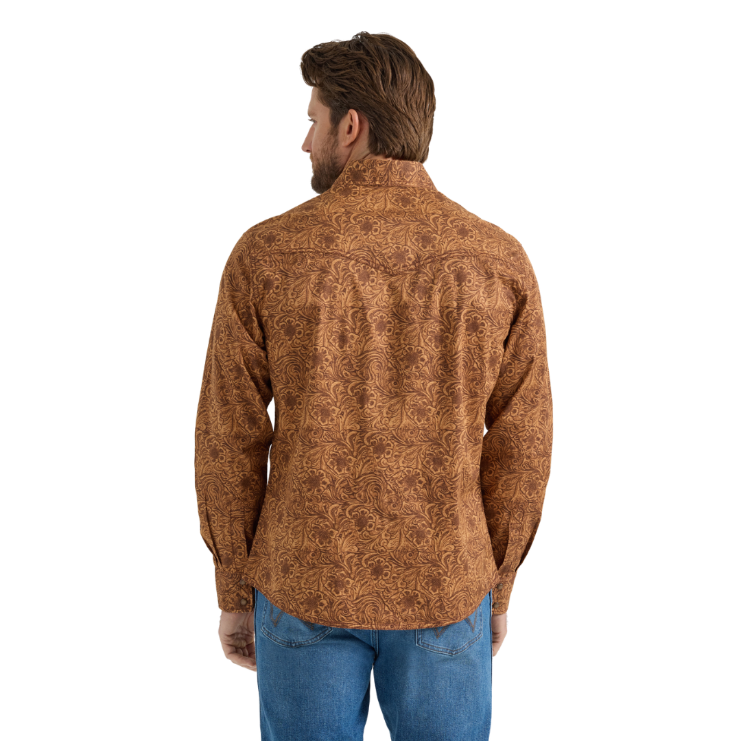 Wrangler Men's Retro Premium Western Snap Shirt