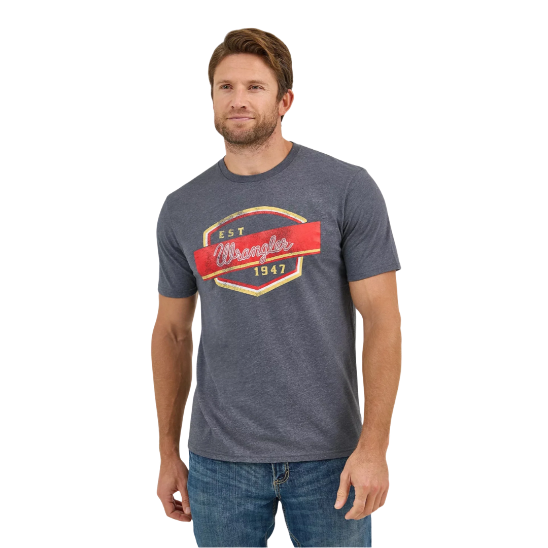 Wrangler Men's Rope Emblem Graphic T-shirt