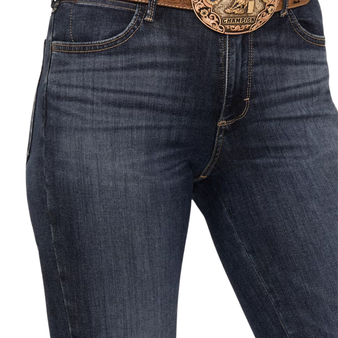 Wrangler Women's Bespoke High Rise Bootcut Blue Jean