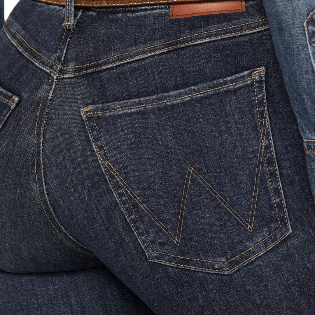Wrangler Women's Bespoke High Rise Bootcut Blue Jean