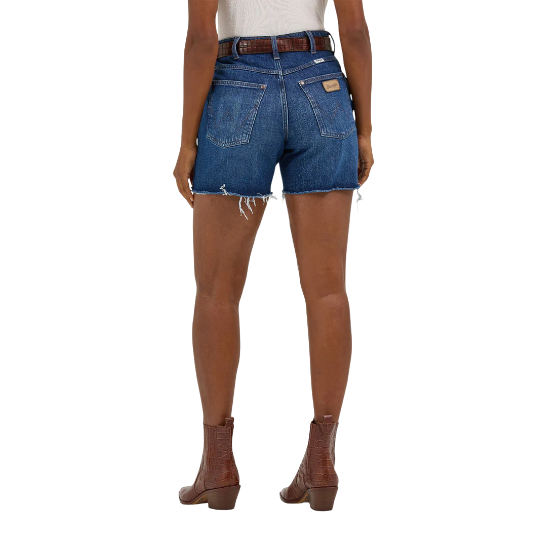 Wrangler Women's Cowboy Samantha Blue Shorts