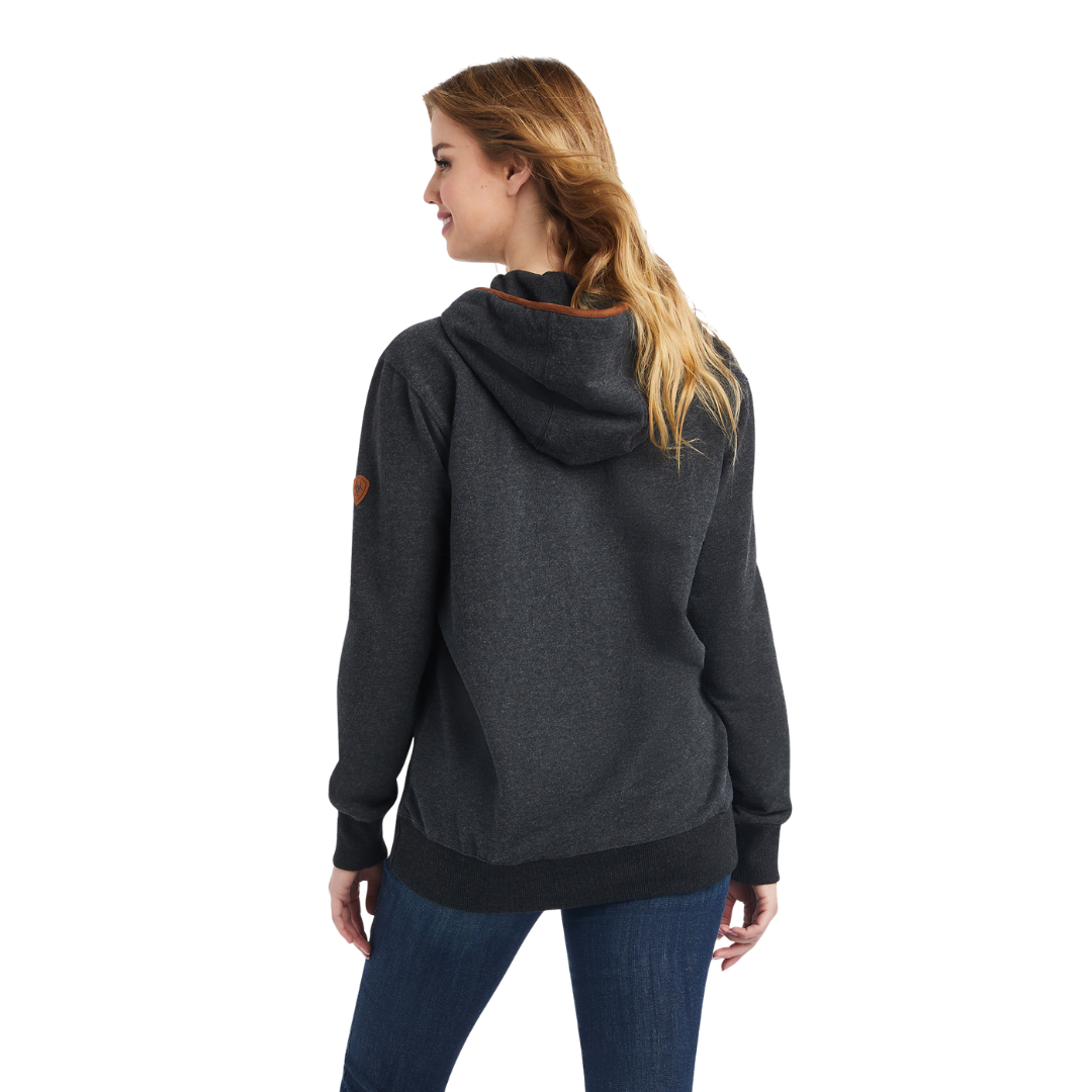 Ariat Women's Heather Charcoal Real Grey Hoodie