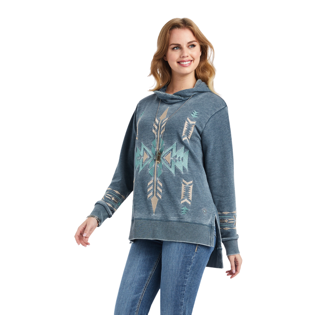 Ariat Women's Alo Vera Midnight Navy Hoodie