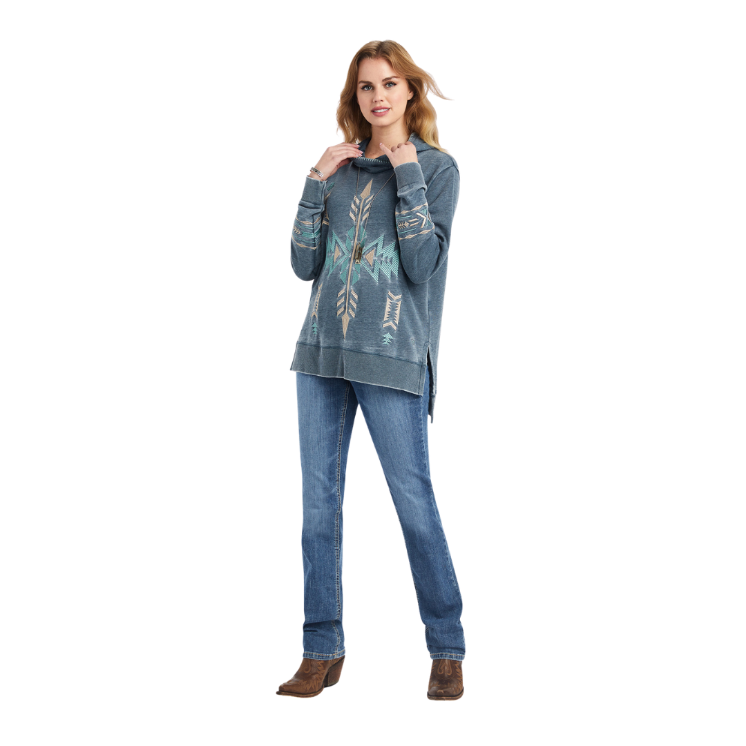 Ariat Women's Alo Vera Midnight Navy Hoodie