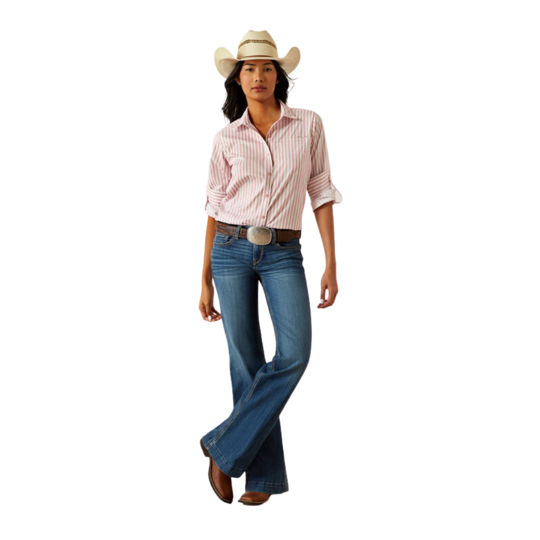 Ariat Women's Mid Rise Hasley Slim Trouser Jeans