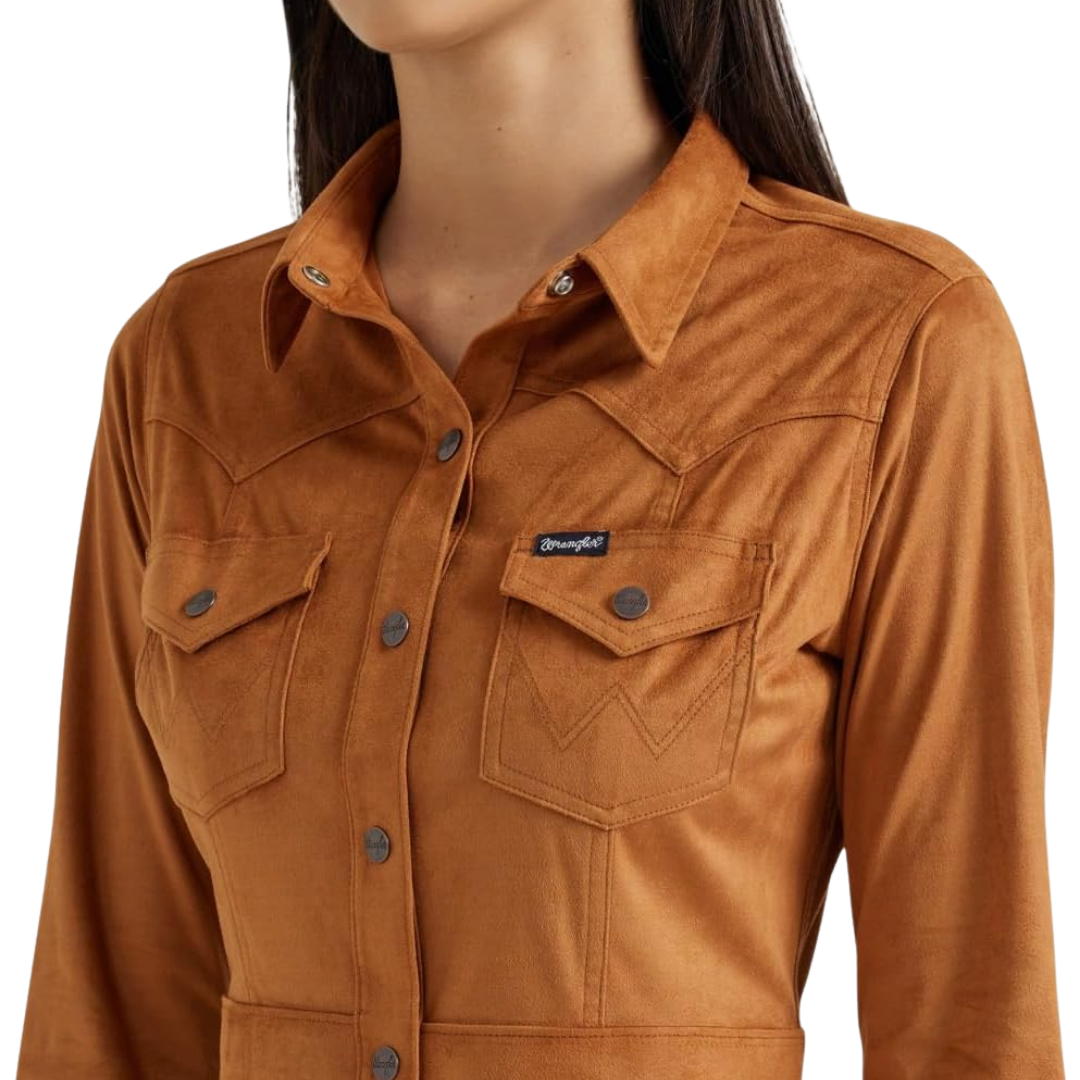 Wrangler Women's Western Brown Dress