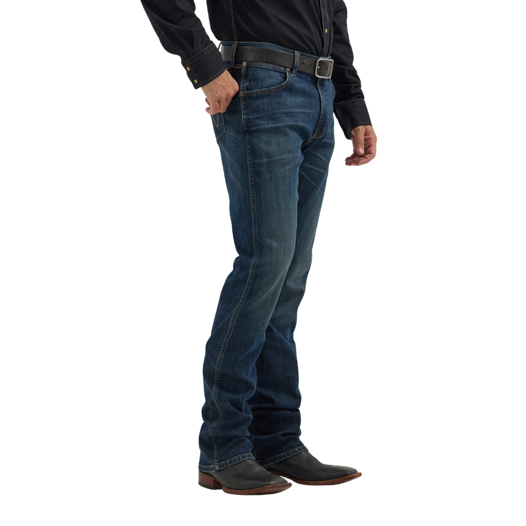 Wrangler Men's Retro Dark Blue Jeans
