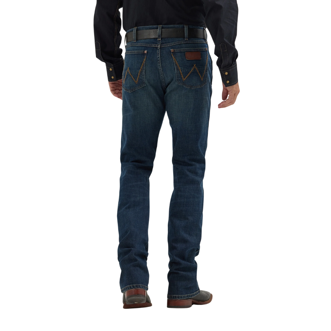 Wrangler Men's Retro Dark Blue Jeans