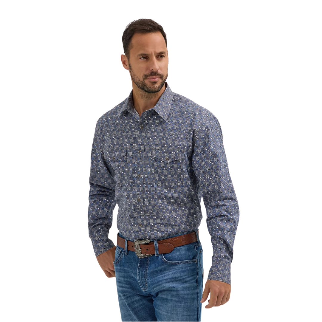 Wrangler Men's Competition Advanced Grey Shirt