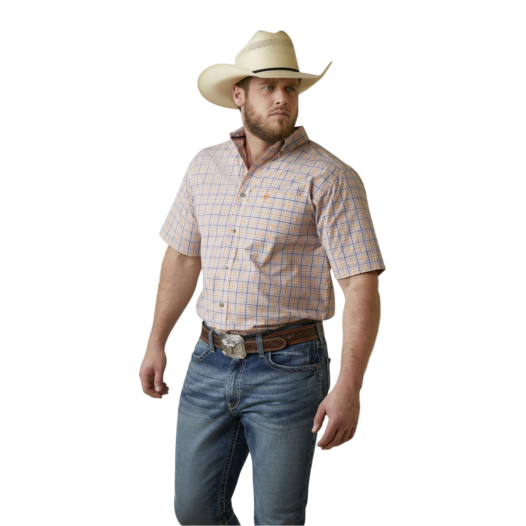 Ariat Men's Macklin Pro Ochre Multicolor Shirt