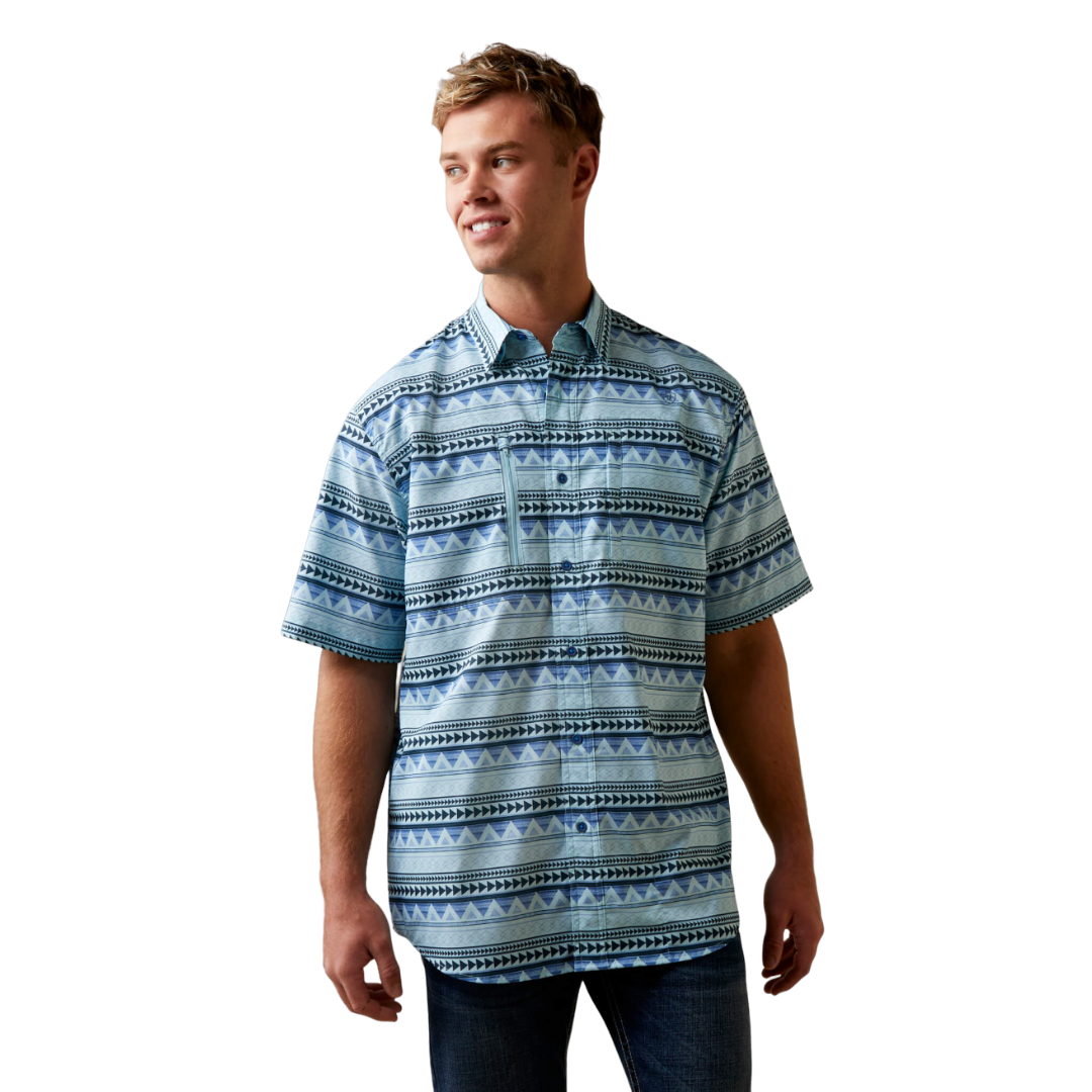 Ariat Men's Ashleigh Blue Classic Fit Shirt