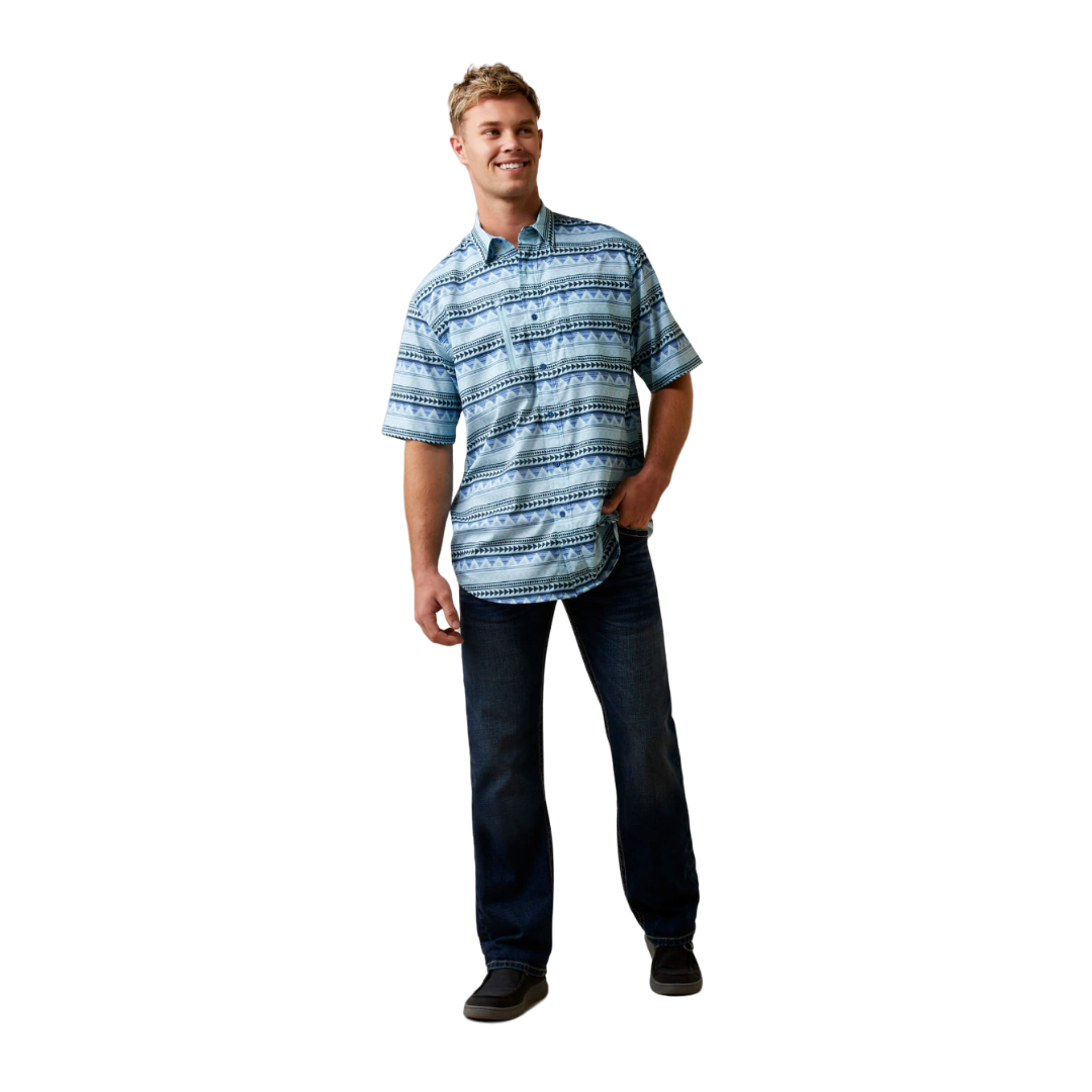Ariat Men's Ashleigh Blue Classic Fit Shirt