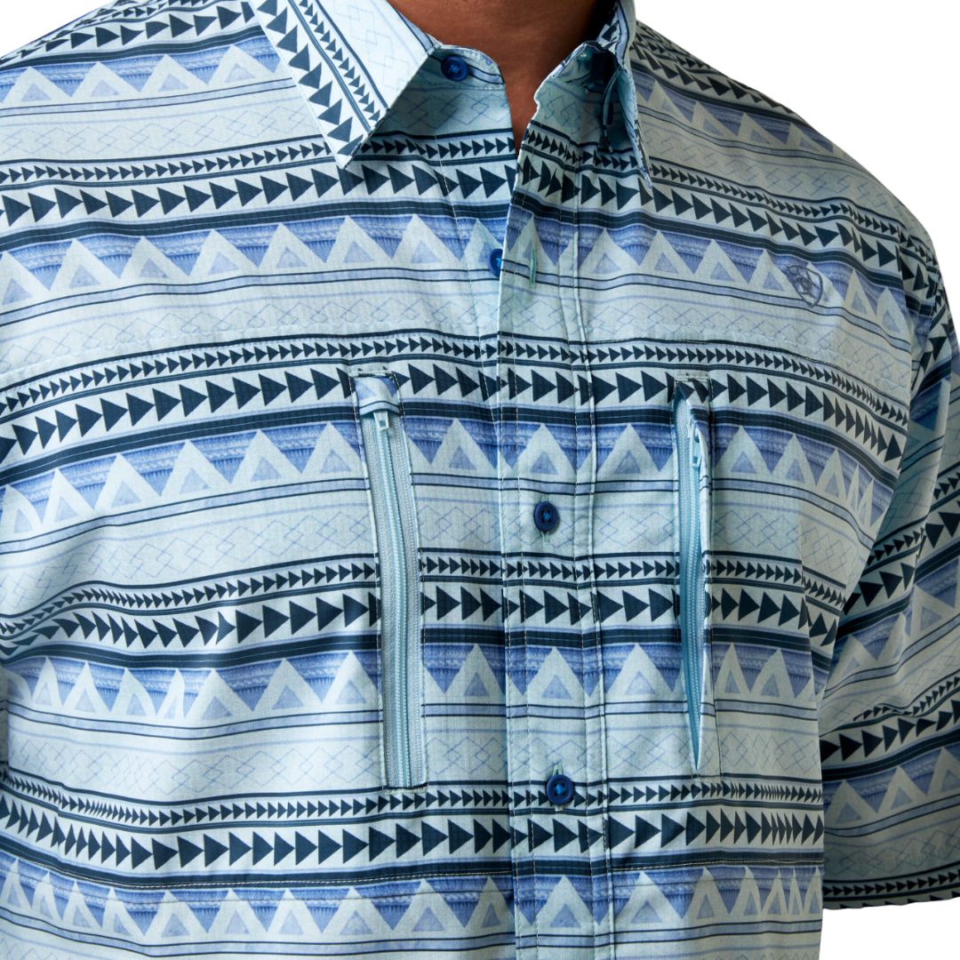 Ariat Men's Ashleigh Blue Classic Fit Shirt