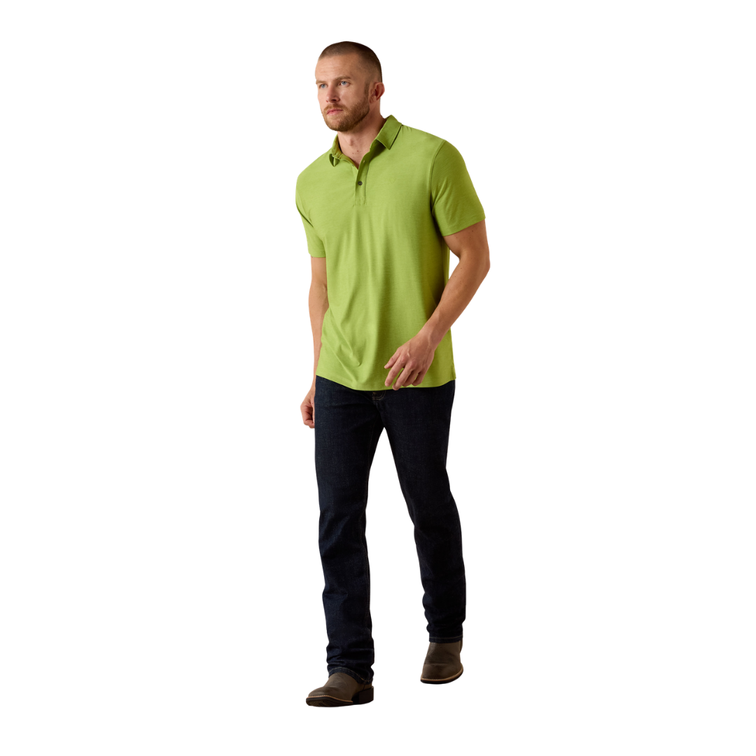 Ariat Men's Charger 2.0 Fitted Green Shirt