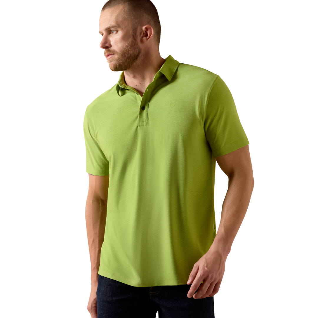 Ariat Men's Charger 2.0 Fitted Green Shirt