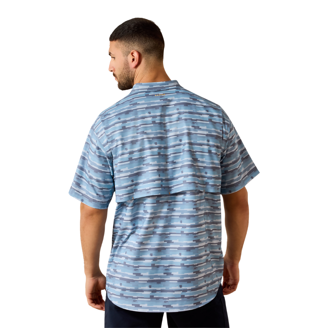 Ariat Men's Rebar Made Tough Blue Shirt