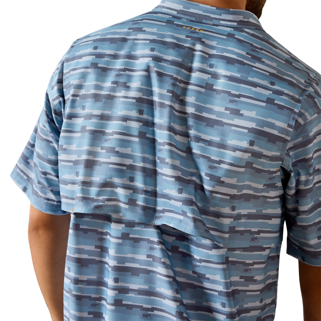 Ariat Men's Rebar Made Tough Blue Shirt