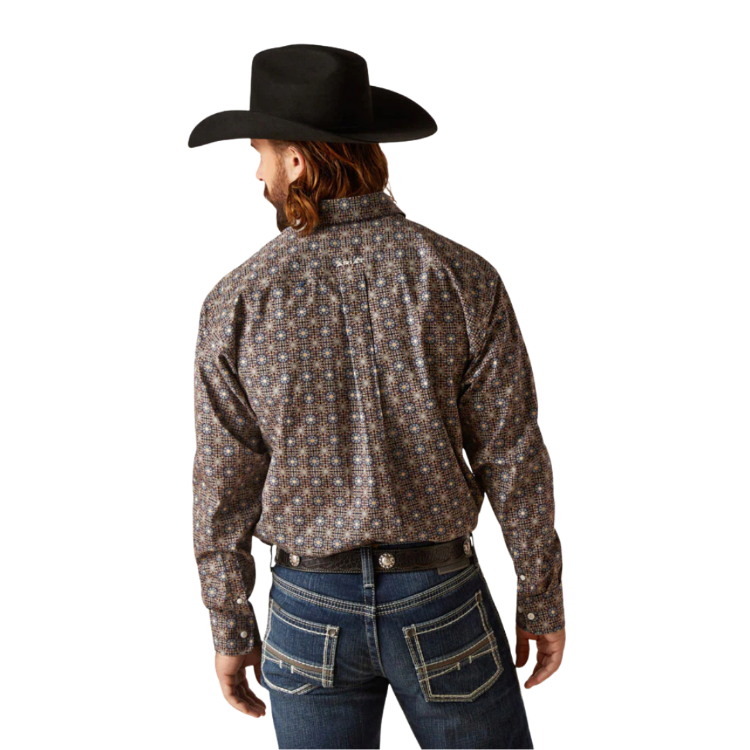 Ariat Men's Wrinkle Free Karsyn Darkest Indigo Shirt
