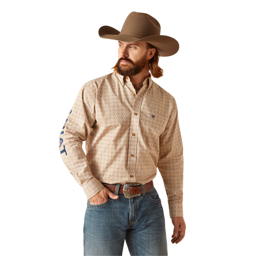 Ariat Men's Team Conrad Classic White Shirt