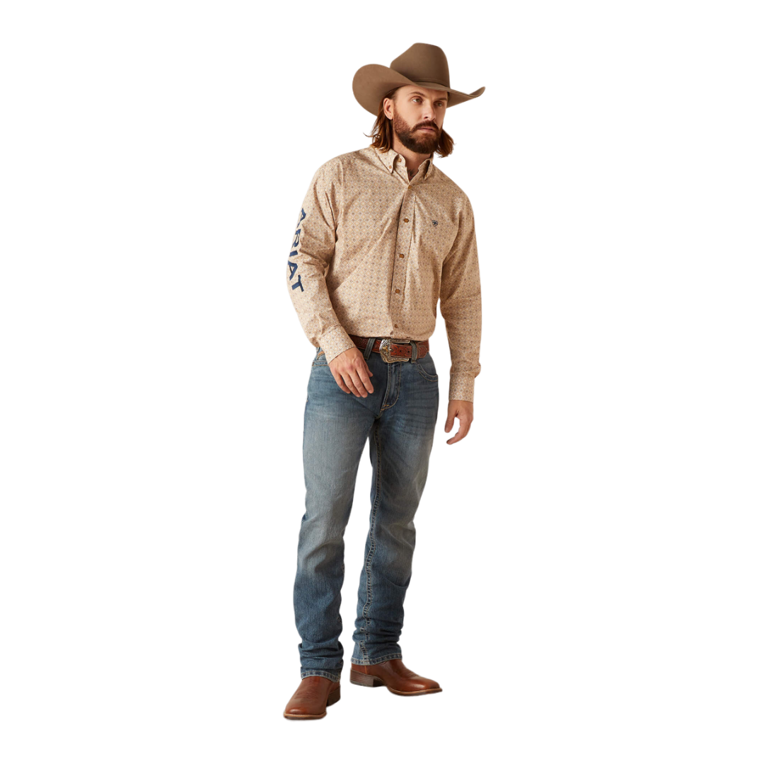 Ariat Men's Team Conrad Classic White Shirt