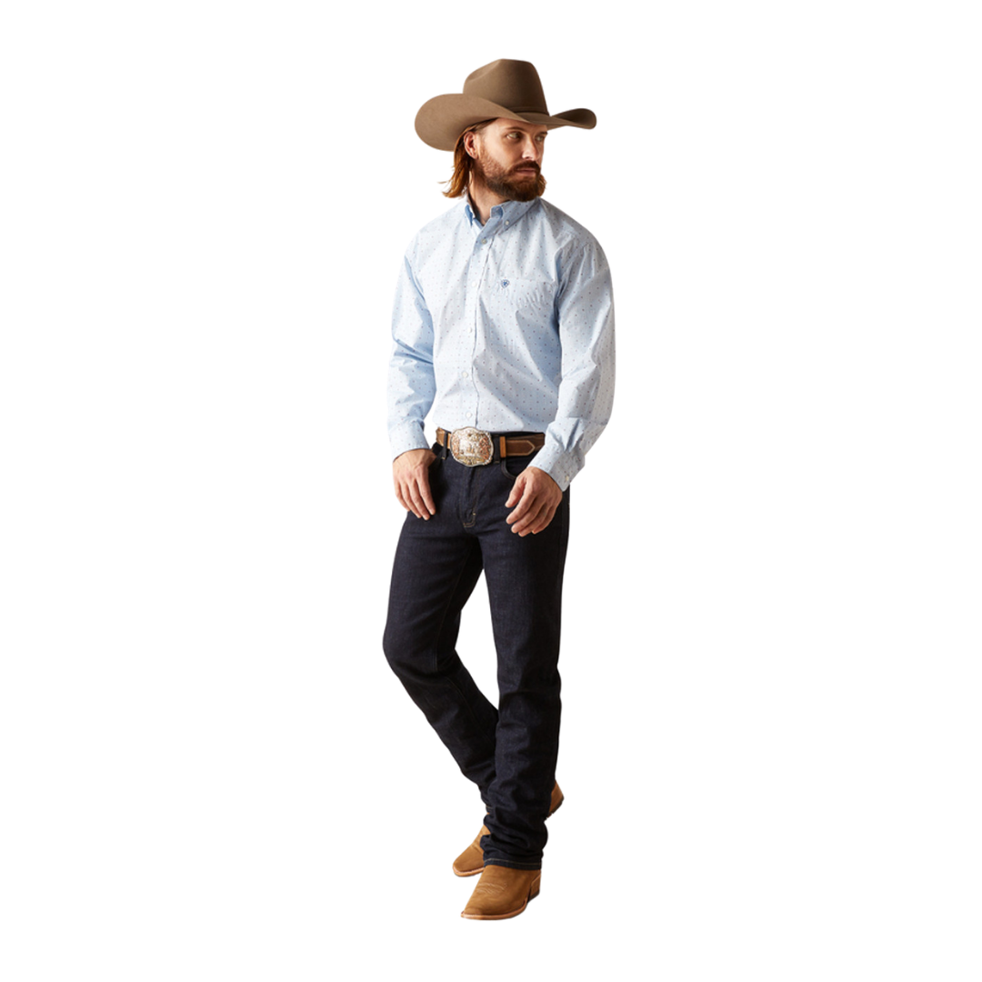 Ariat Men's Penley Classic Blue Shirt