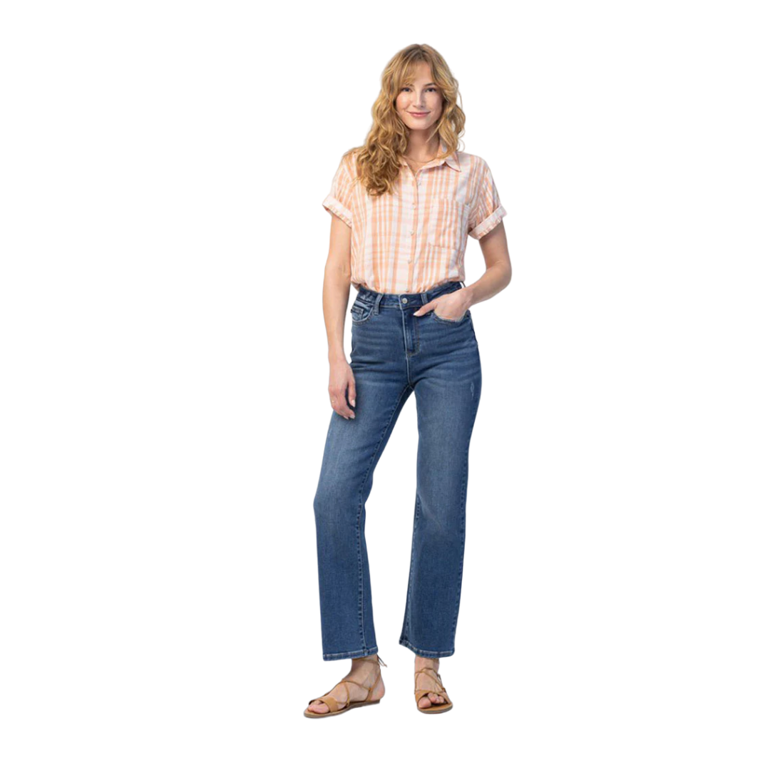 Judy Blue Woman's Straight Blue Jean