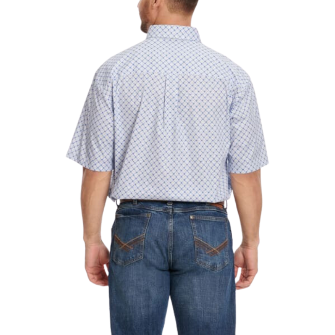 Wrangler Men's George Strait Collection Blue Shirt