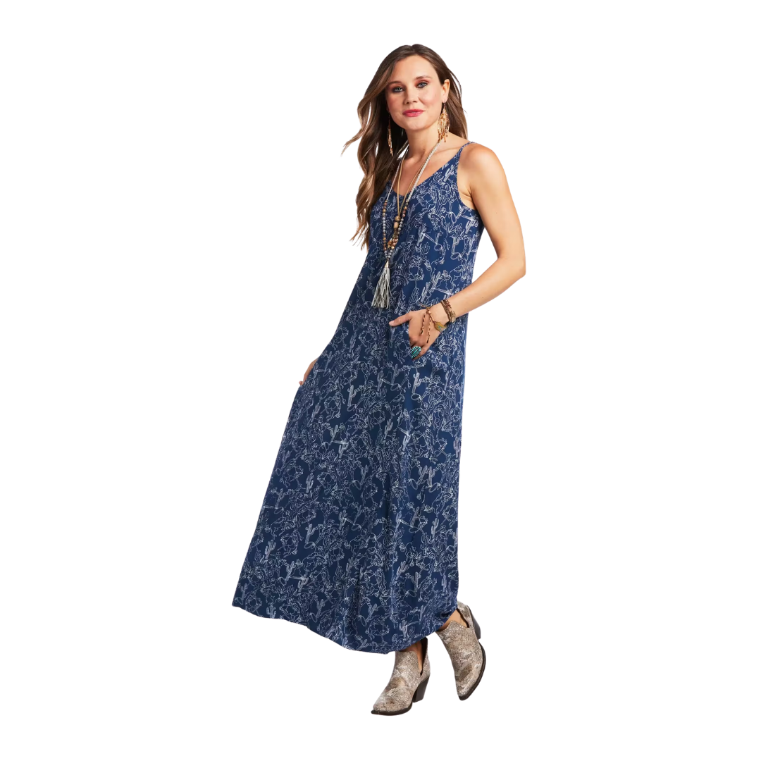 Ariat Women's Laso Blue Dress