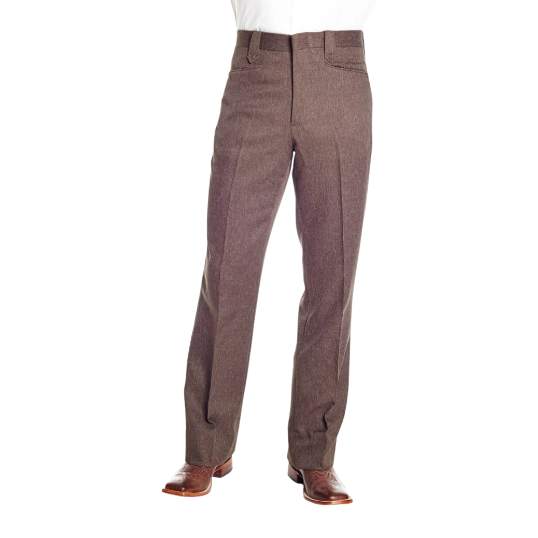 Circle S Men's Heather Brown Dress Pants