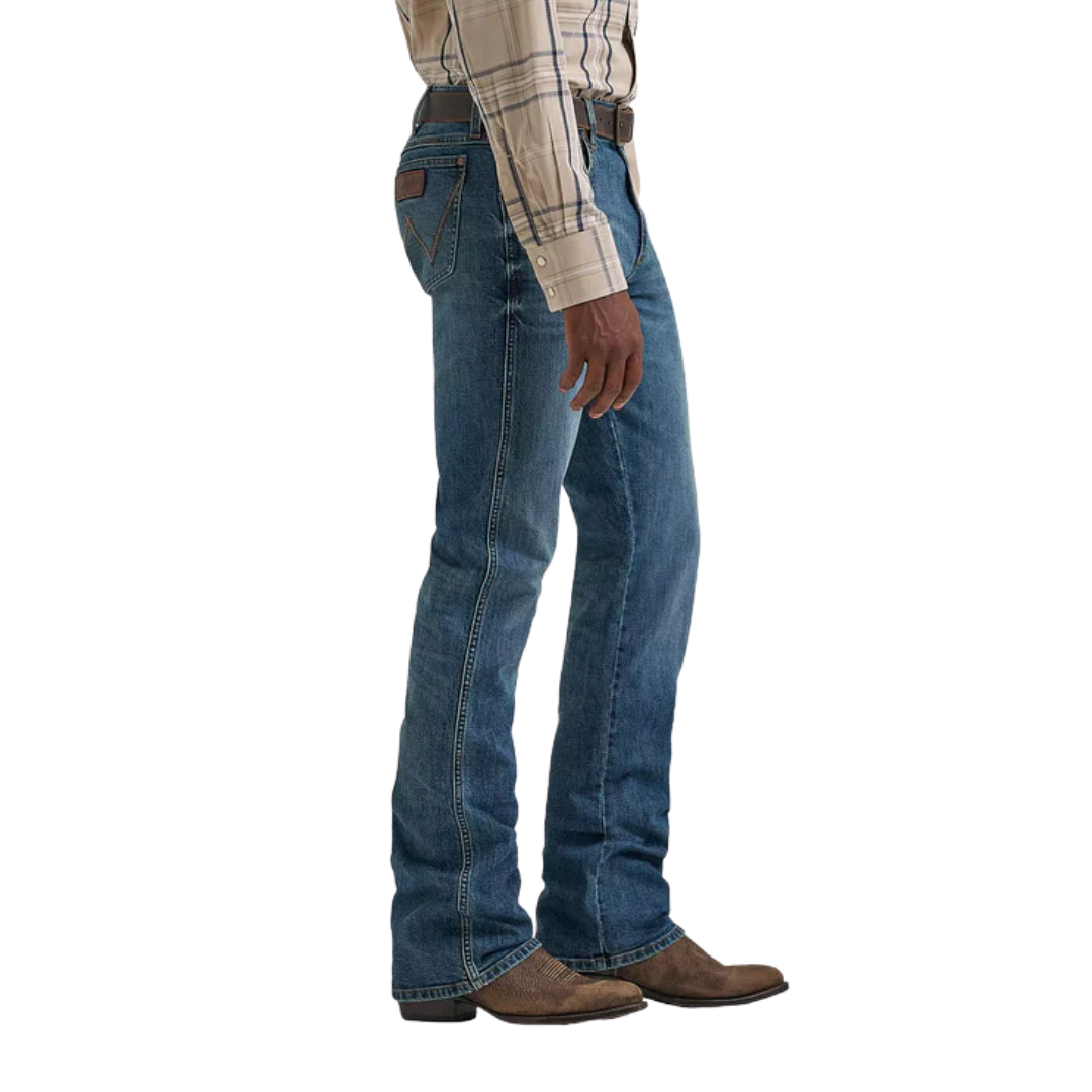 Wrangler Men's Retro Henry Blue Jeans