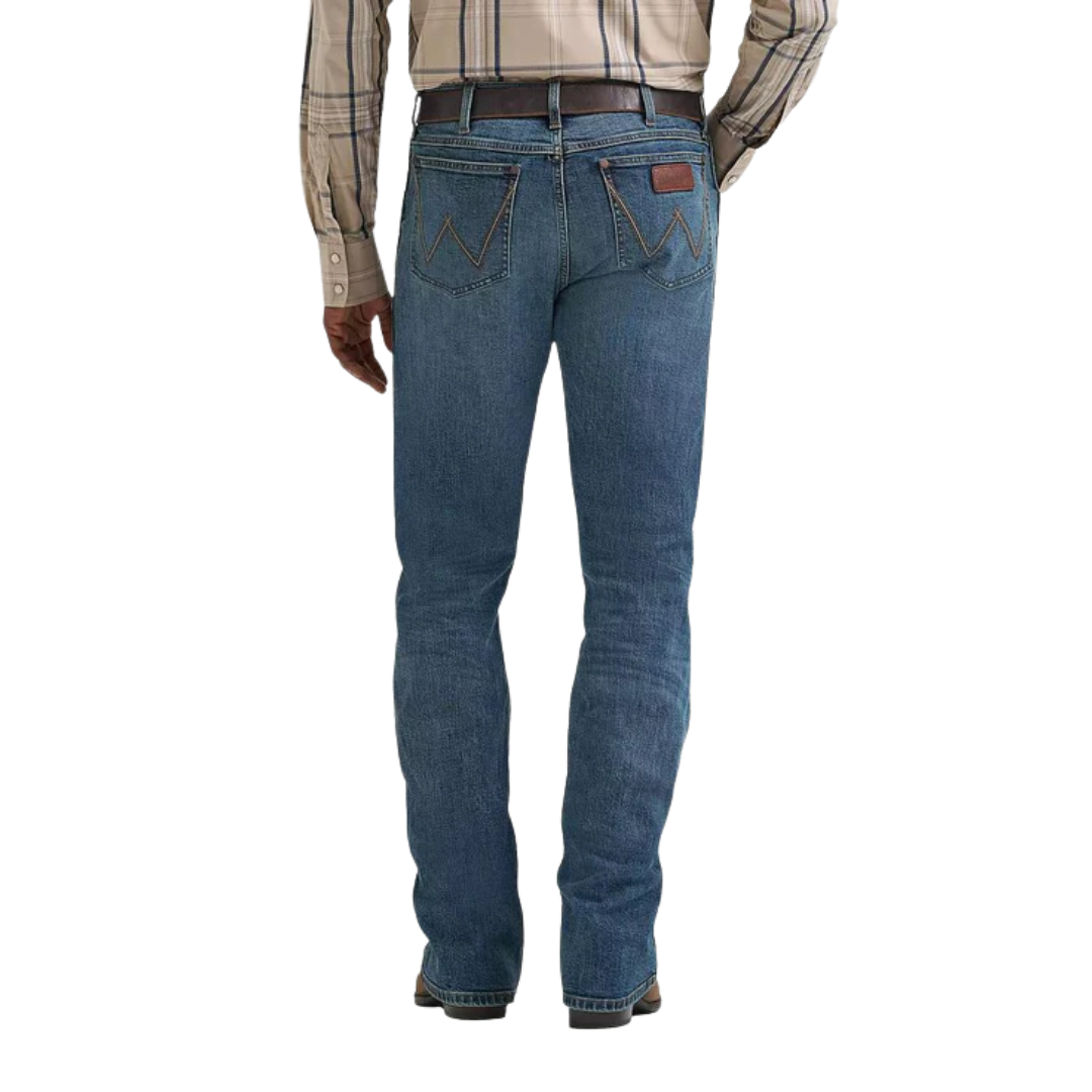Wrangler Men's Retro Henry Blue Jeans