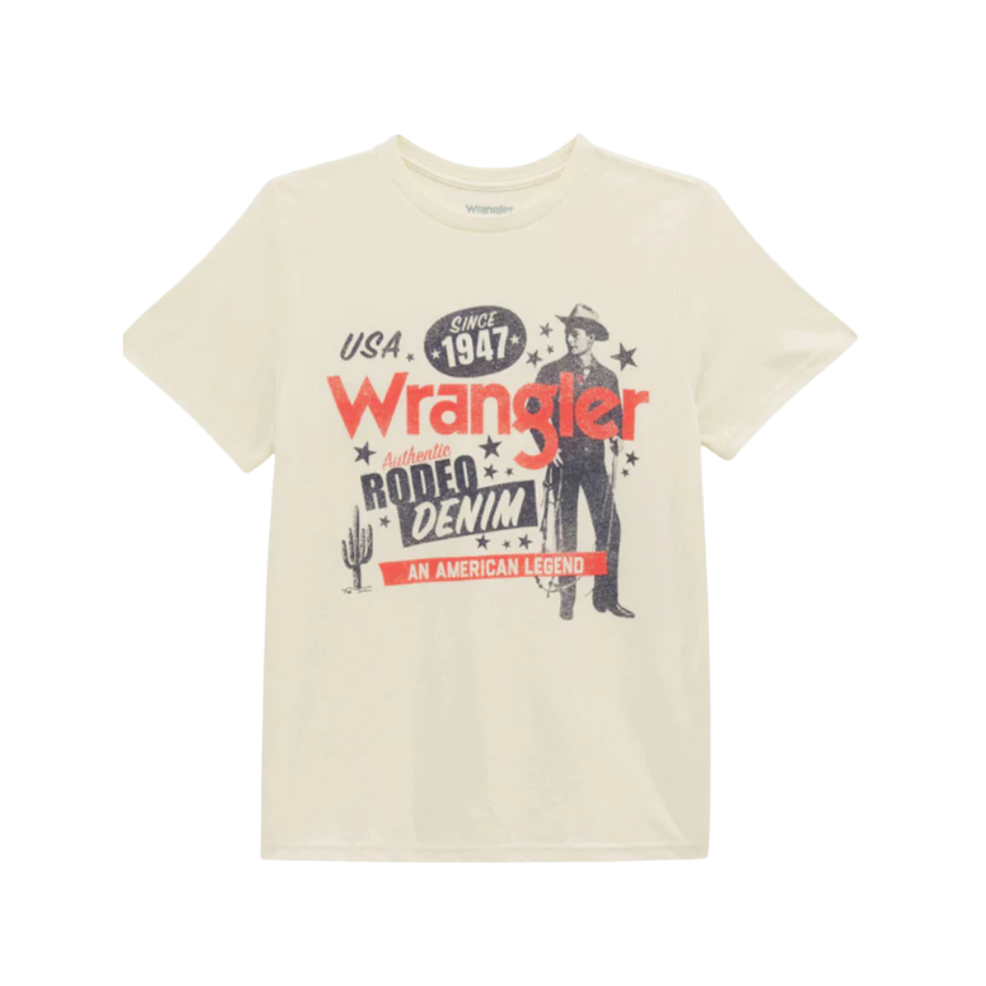 Wrangler Women's Retro Graphic Short Sleeve T-Shirt