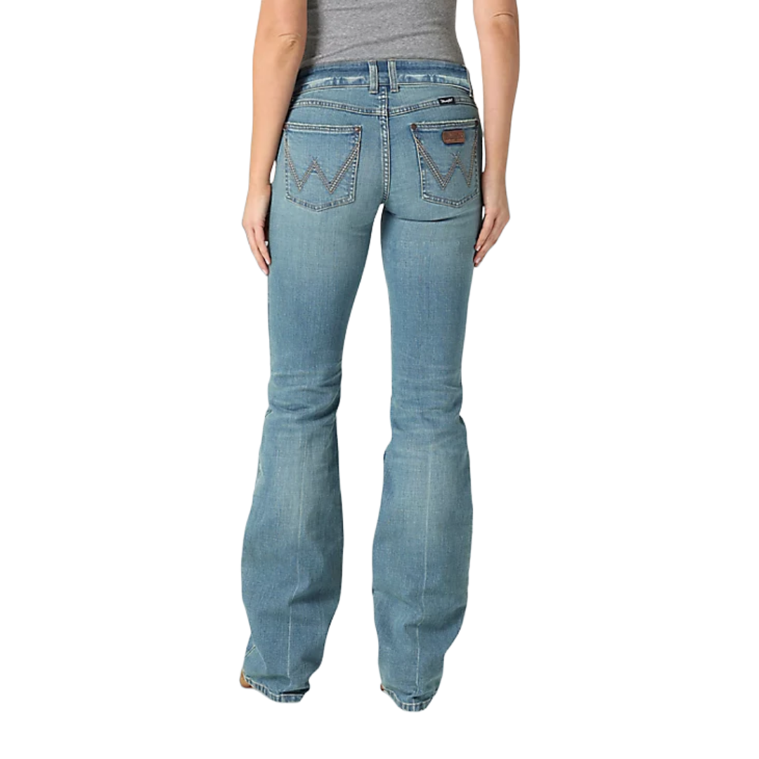 Wrangler Women's Retro Mae Bootcut Blue Jeans