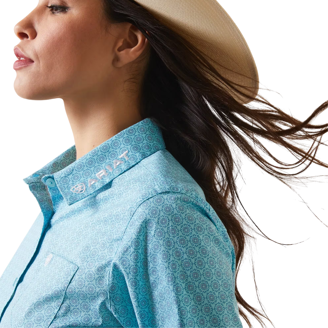 Ariat Women's Caidan Print Kirby Stretch Shirt